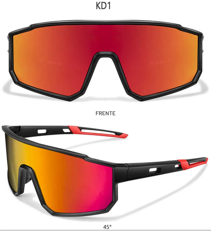 Lentes de Sol Deportivos Rompeviento — Protección UV