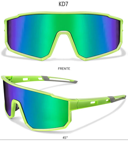 Lentes de Sol Deportivos Rompeviento — Protección UV