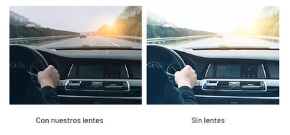 Lentes de Sol Deportivos Rompeviento — Protección UV