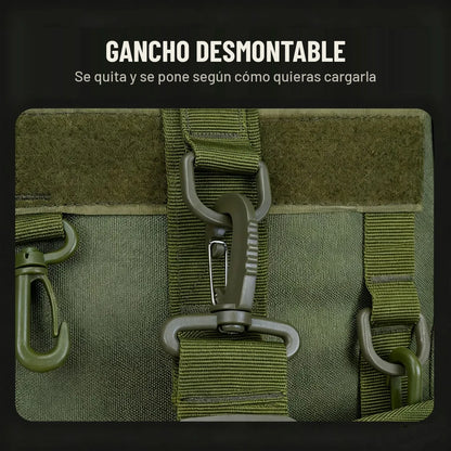 Gancho desmontable del tirante de la mochila de pesca