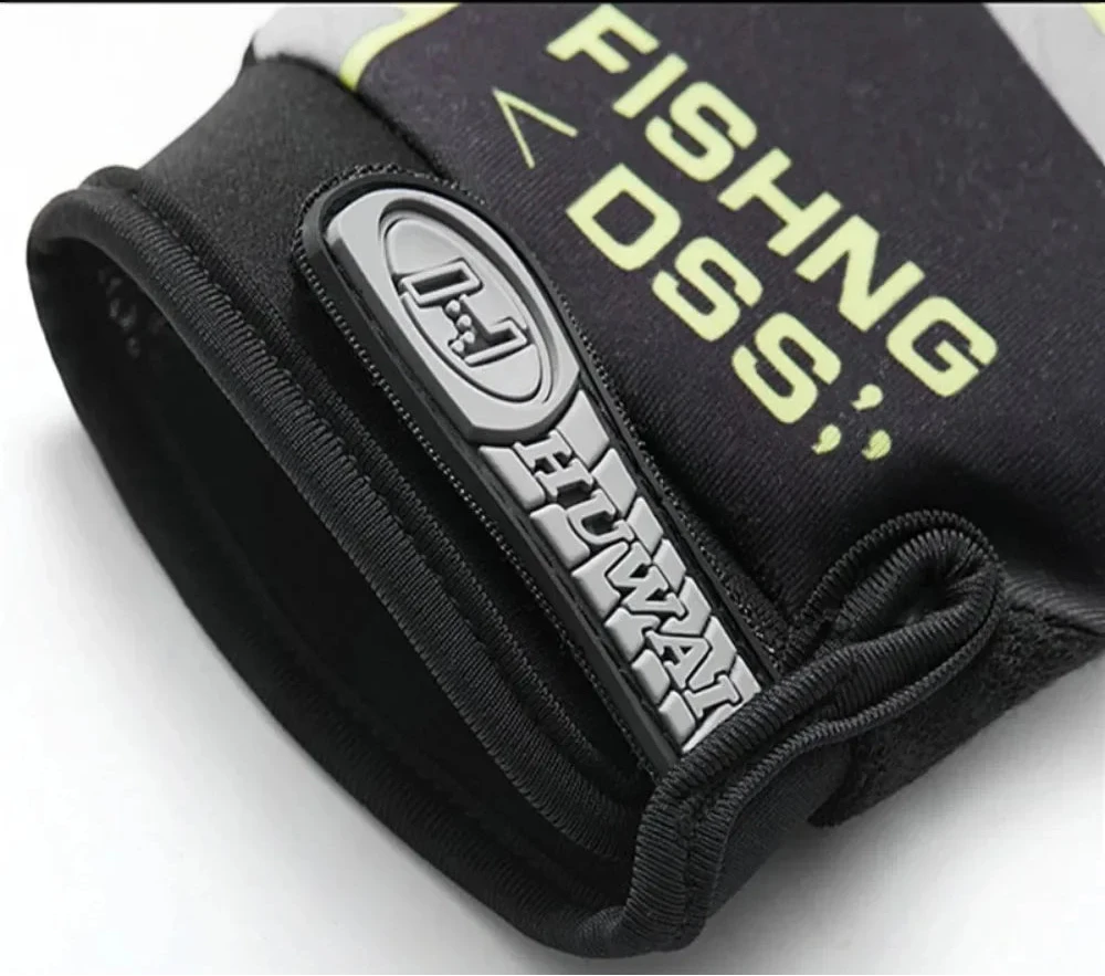 Guantes de pesca con protección solar para el dorso de la mano y la muñeca
