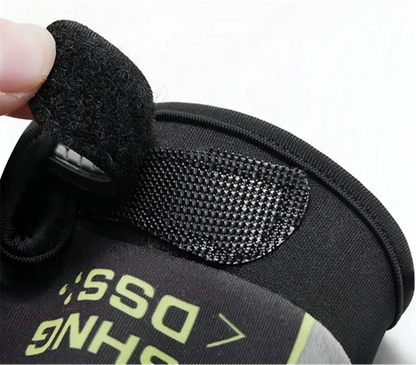 Guantes de pesca Ferrata Outdoor de tela tipo seda, delgada y fresca