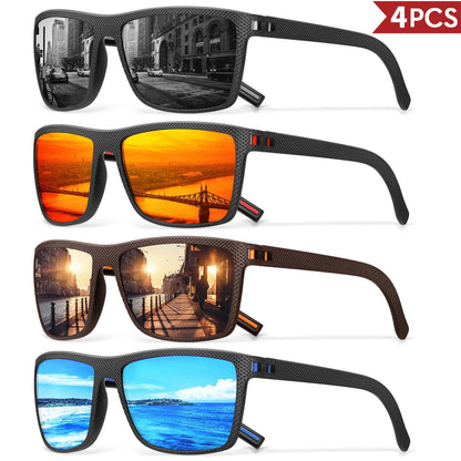 Combinaciones de color de armazón y mica del paquete de lentes polarizados