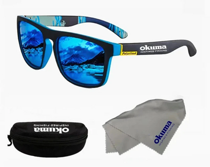 Lentes de sol polarizados Okuma vistos de frente