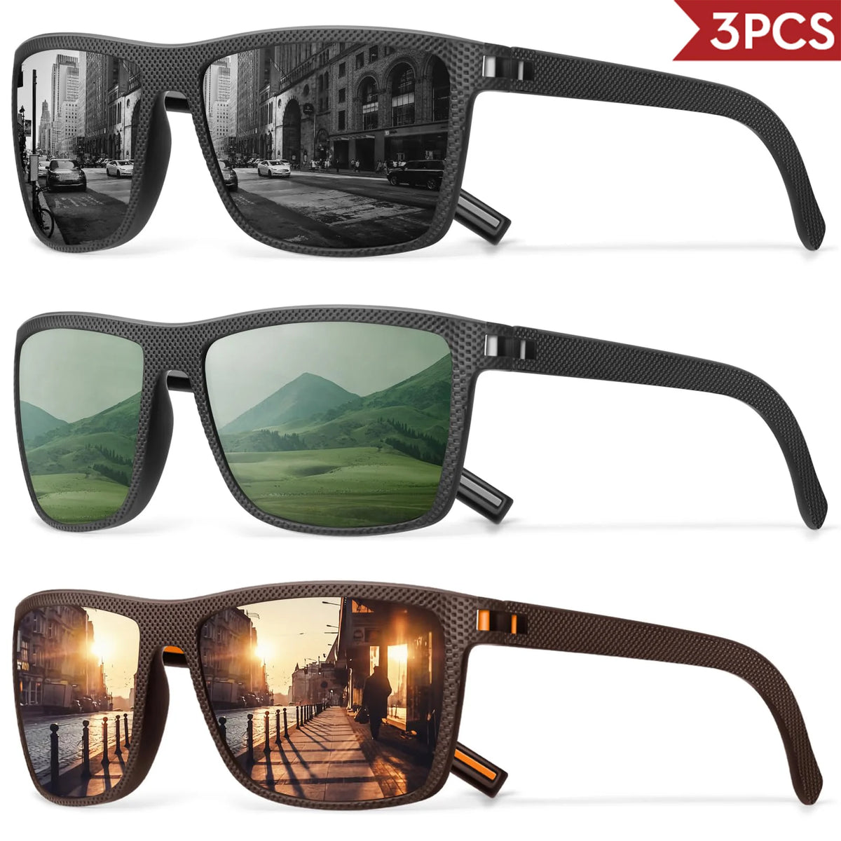 Protección UV400 de los lentes de sol polarizados