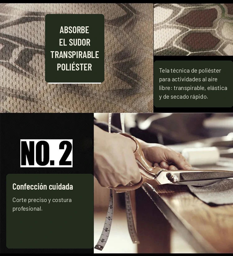 Poliéster técnico y confección del pasamontañas para montaña
