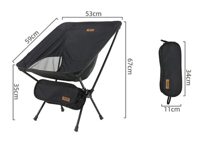 Silla plegable de camping en estampado de camuflaje